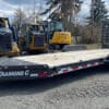 Diamond C 20 ft Bumper Pull 14K Ramp Trailer LPX