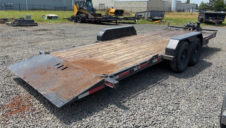 Eagle 20 Ft Tilt Trailer with Winch 3