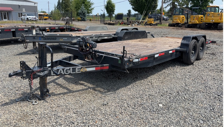 Eagle 20 Ft Tilt Trailer with Winch